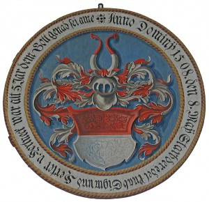 Abb. 3: Wappen der Herter von Dußlingen: Nehren gehörte zum Besitz der Herter von Dußlingen, bis es 1446/47 an Württemberg ging.